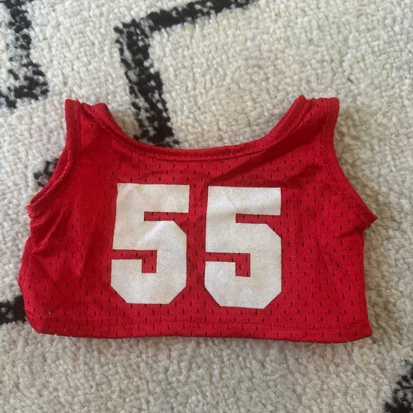 1980's Coleco Cabbage Patch Kids Red #55 Jersey - Picture 2 of 4
